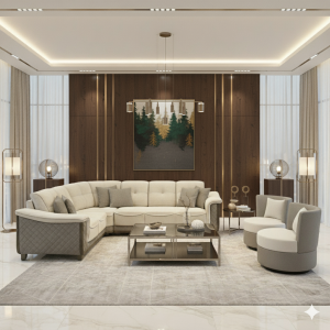 Obli Lesto L-Shape Quilted Comfort Sofa OBLI-660