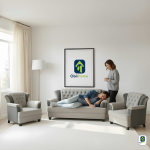 Obli Lino 3+1+1 Two-Tone Classic Set OBLI-2100