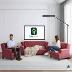 Obli Rona Tufted Queen Anne Set OBLI-2200