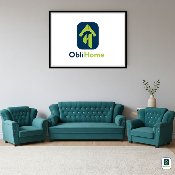 Obli Lumo Tufted Velvet Sofa OBLI-2300