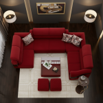 Obli Lono L-Shape Signature Fabric Sectional OBLI-1300