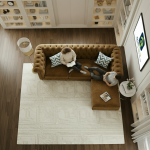 Obli Nexo L-Shape Two-Tone Leather Sofa OBLI-991