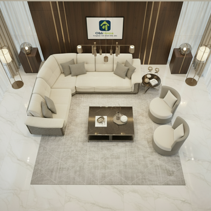 Obli Lesto L-Shape Quilted Comfort Sofa OBLI-660