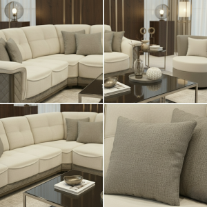 Obli Lesto L-Shape Quilted Comfort Sofa OBLI-660