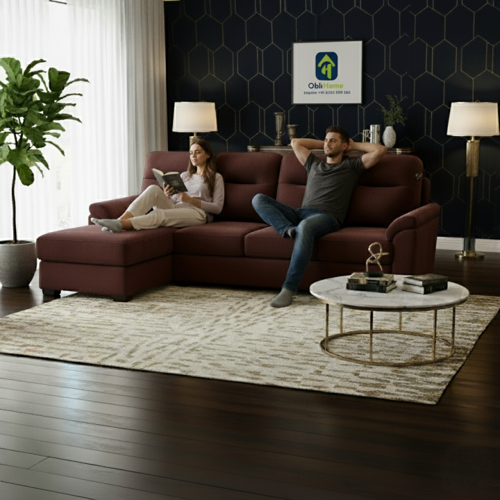 Obli Lifa L-Shape Chaise Lounge Sofa OBLI-1500