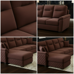 Obli Lifa L-Shape Chaise Lounge Sofa OBLI-1500